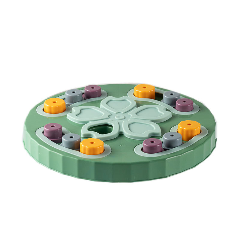 Interactive Pet Puzzle Feeder Toy – Slow Eating Bowl