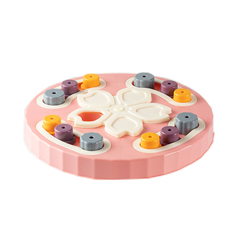 Interactive Pet Puzzle Feeder Toy – Slow Eating Bowl